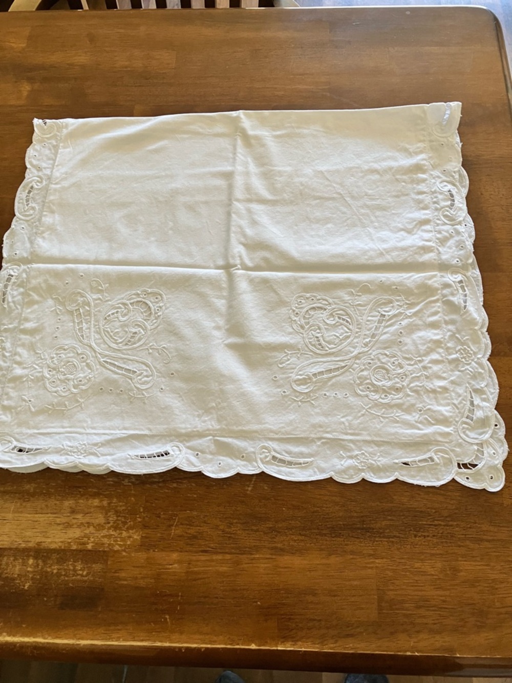 Adorned Vintage Large Pillow Sham